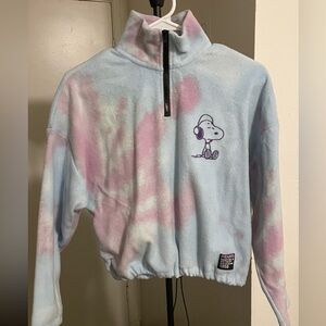 Peanut Cropped Sweater Jacket